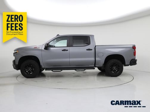 Silver 2020 Chevrolet Silverado 1500 LT Trail Boss