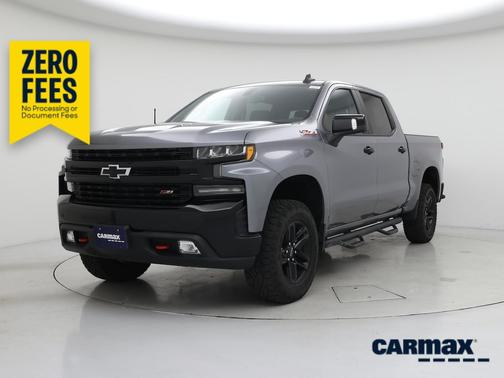 Silver 2020 Chevrolet Silverado 1500 LT Trail Boss