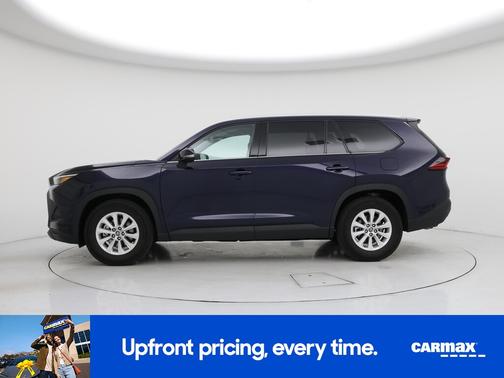 Blue 2025 Toyota Grand Highlander LE