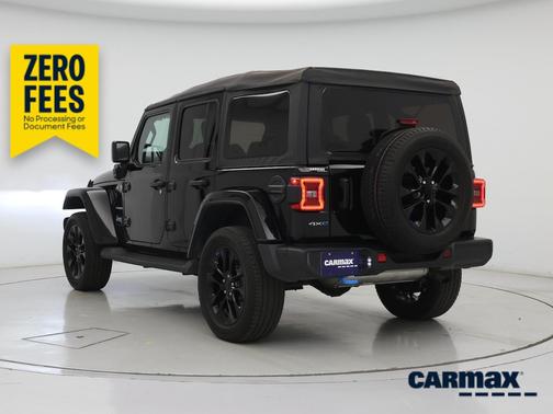 Black 2023 Jeep Wrangler 4xe Unlimited Sahara