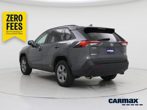 Gray 2022 Toyota RAV4 Hybrid LE