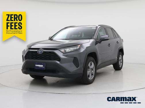 Gray 2022 Toyota RAV4 Hybrid LE