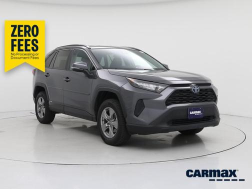 Gray 2022 Toyota RAV4 Hybrid LE