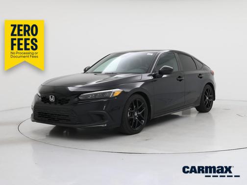 Black 2024 Honda Civic Sport
