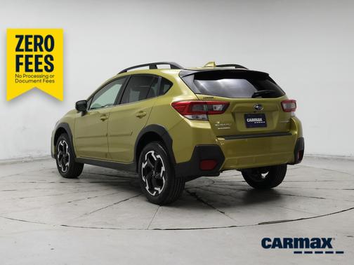 Yellow 2023 Subaru Crosstrek Limited