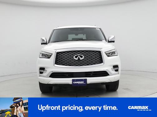 White 2023 INFINITI QX80 Sensory