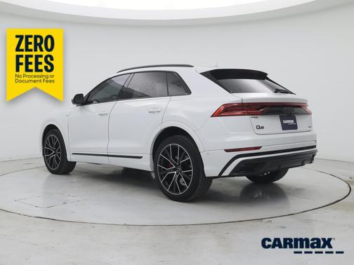White 2023 Audi Q8 Premium Plus