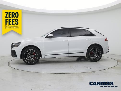 White 2023 Audi Q8 Premium Plus