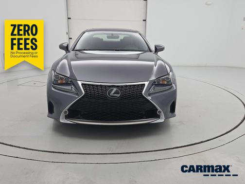 Gray 2016 Lexus RC 350