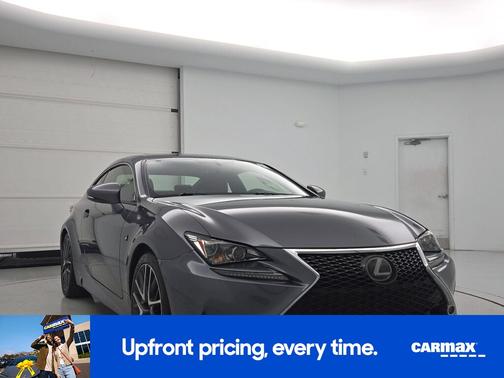 Gray 2016 Lexus RC 350