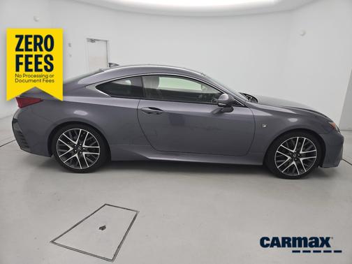 Gray 2016 Lexus RC 350