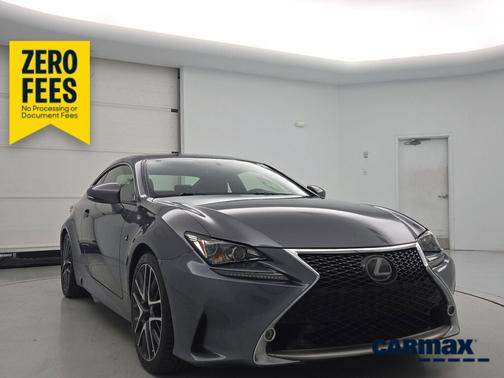 Gray 2016 Lexus RC 350
