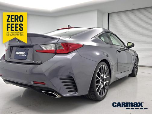 Gray 2016 Lexus RC 350