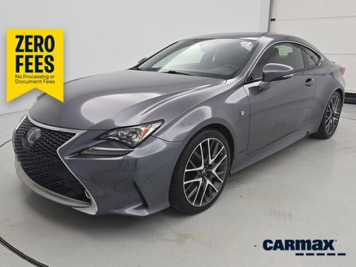 Gray 2016 Lexus RC 350