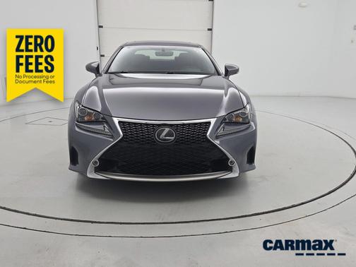 Gray 2016 Lexus RC 350