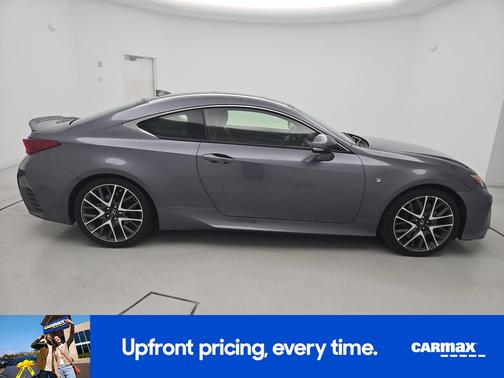 Gray 2016 Lexus RC 350