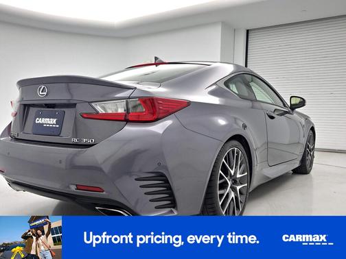 Gray 2016 Lexus RC 350