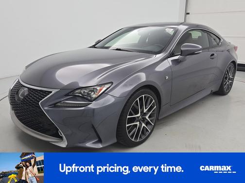 Gray 2016 Lexus RC 350