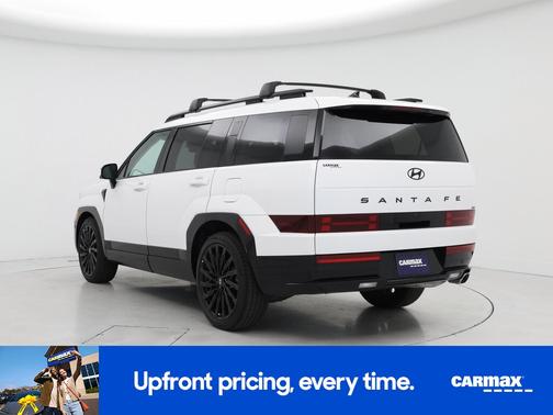 White 2025 Hyundai SANTA FE Calligraphy