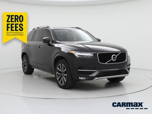 Black 2016 Volvo XC90 T6 Momentum