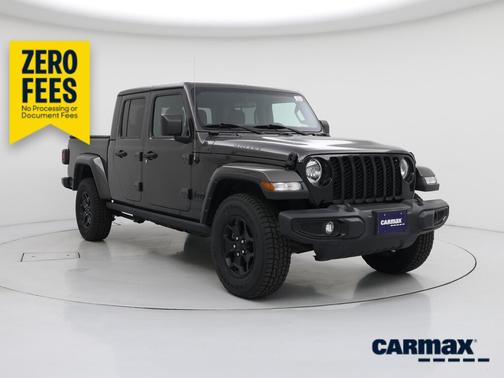 Gray 2022 Jeep Gladiator Willy's
