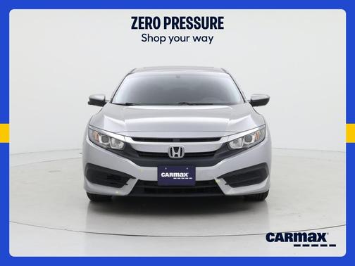 Silver 2017 Honda Civic EX