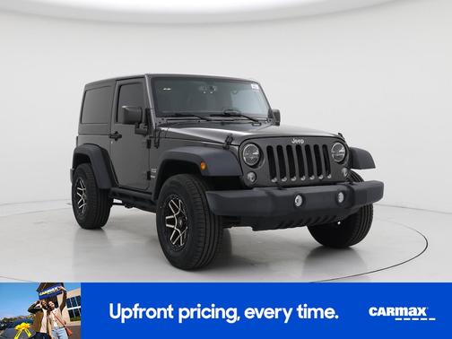 Gray 2017 Jeep Wrangler Sport