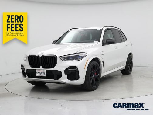 White 2023 BMW X5 PHEV XDrive45e