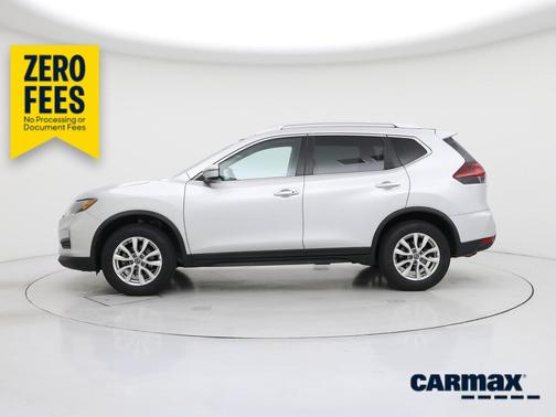 Silver 2018 Nissan Rogue SV