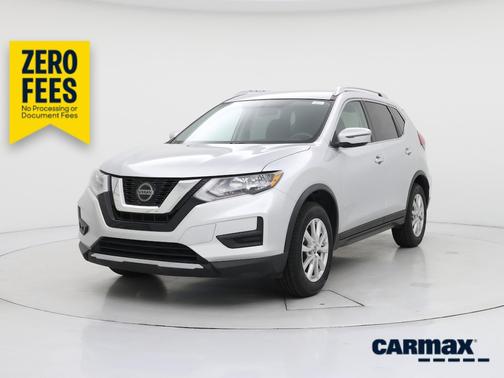 Silver 2018 Nissan Rogue SV