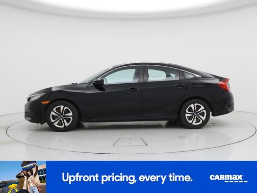 Black 2016 Honda Civic LX