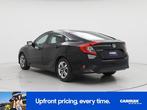 Black 2016 Honda Civic LX
