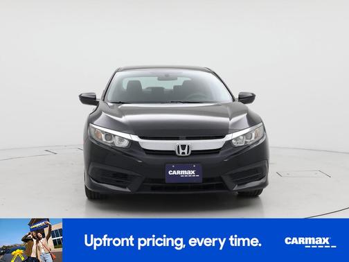 Black 2016 Honda Civic LX