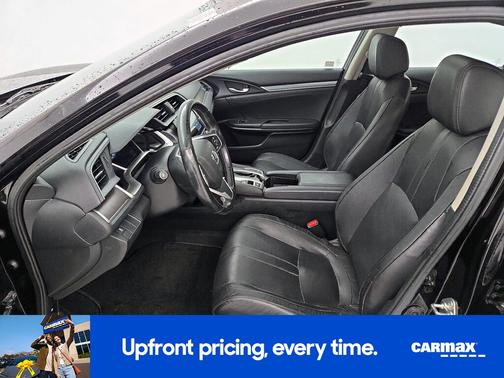 Black 2017 Honda Civic EX-L