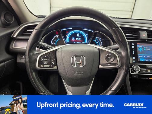 Black 2017 Honda Civic EX-L