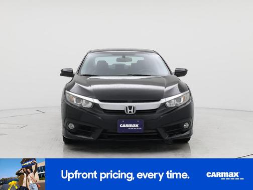 Black 2017 Honda Civic EX-L