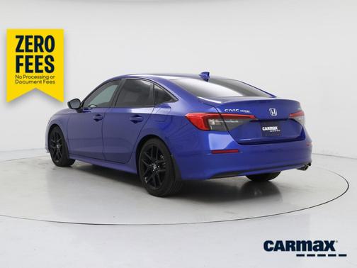 Blue 2023 Honda Civic Sport