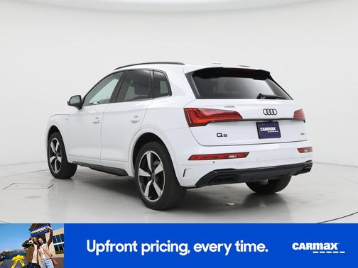 White 2022 Audi Q5 S-Line Premium Plus