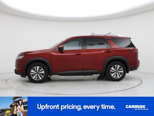 Red 2023 Nissan Pathfinder SL