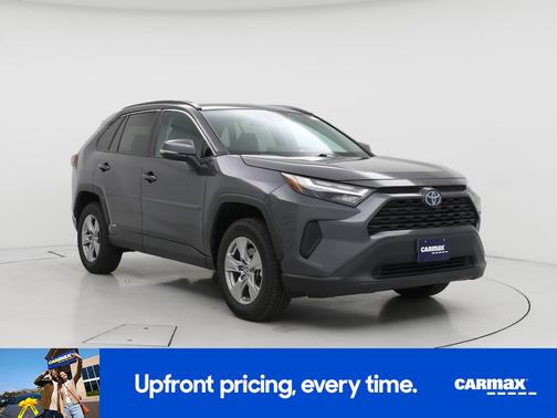 Gray 2022 Toyota RAV4 Hybrid XLE