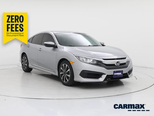 Silver 2017 Honda Civic LX