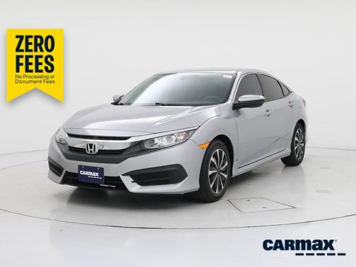 Silver 2017 Honda Civic LX