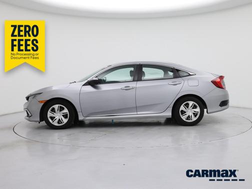 Silver 2019 Honda Civic LX