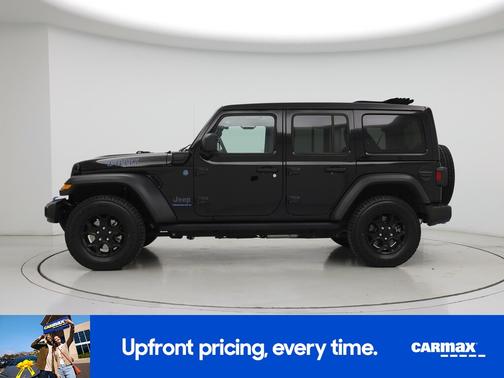 Black 2023 Jeep Wrangler 4xe Unlimited Rubicon