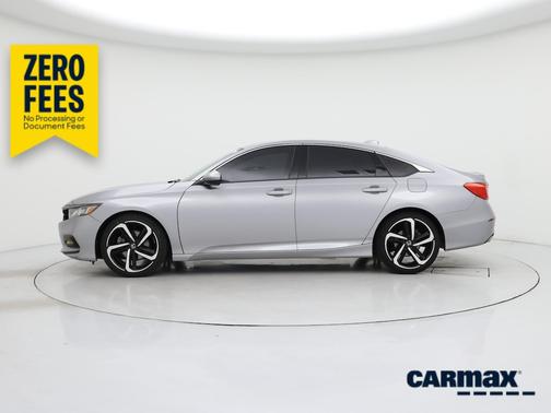 Silver 2018 Honda Accord Sport