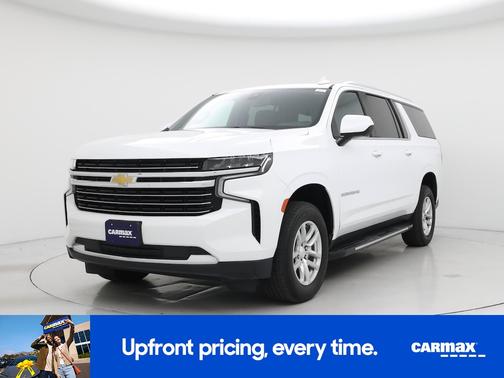 White 2021 Chevrolet Suburban LT