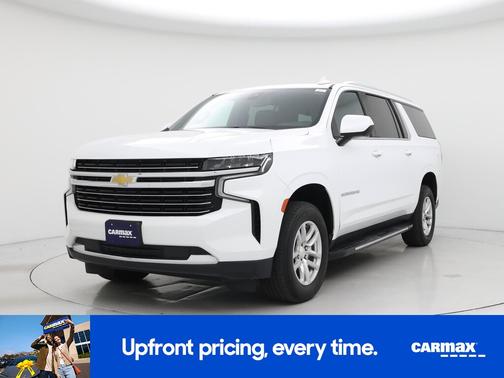 White 2021 Chevrolet Suburban LT