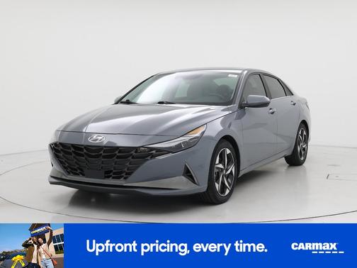 Gray 2021 Hyundai ELANTRA HEV Limited