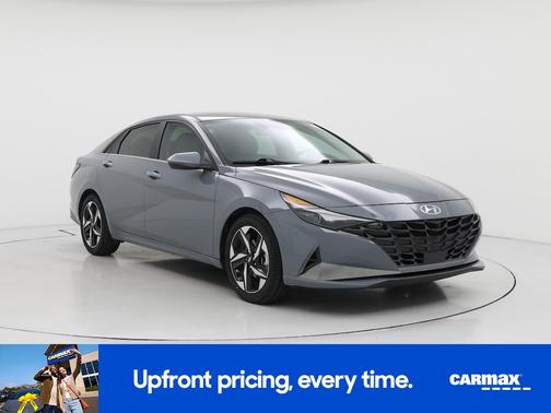 Gray 2021 Hyundai ELANTRA HEV Limited