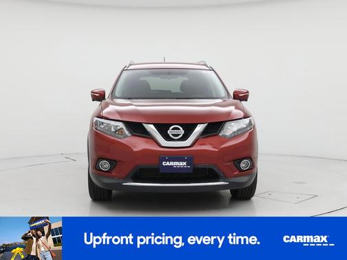 Red 2015 Nissan Rogue SL